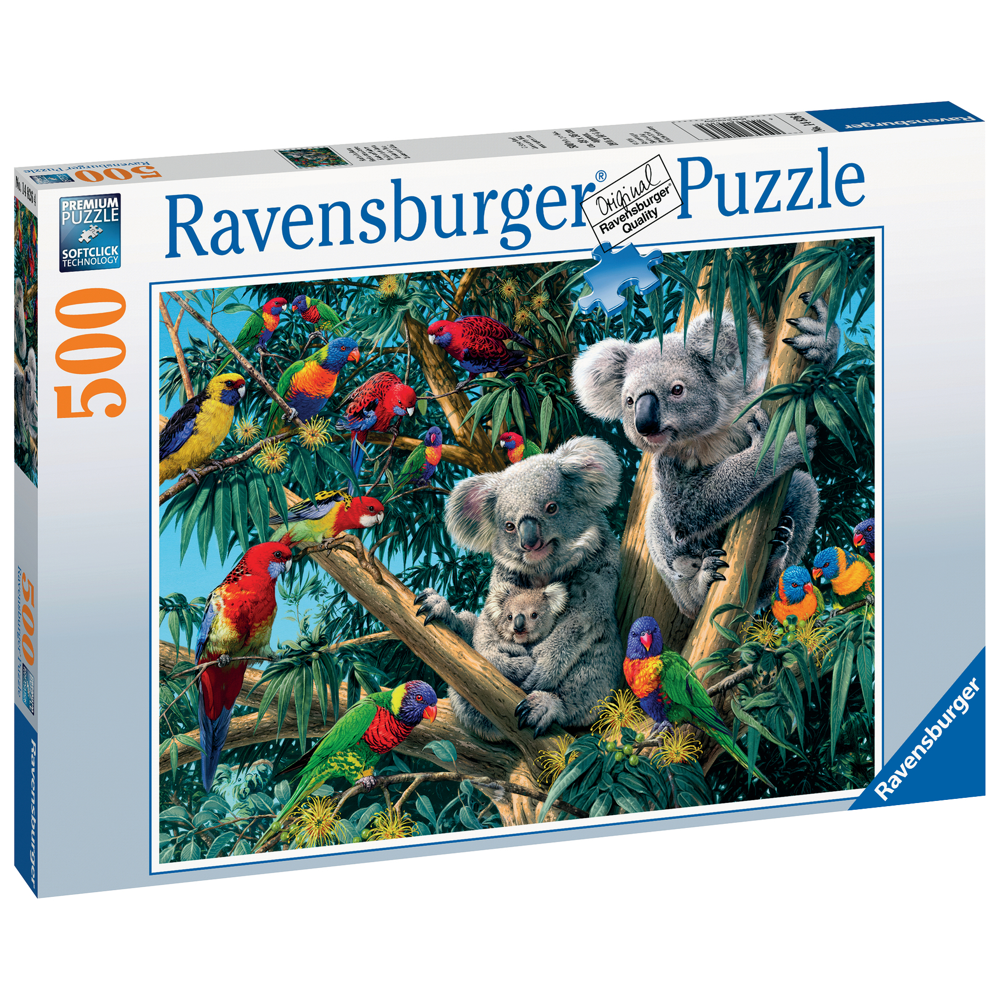 Puzzle 500 P - Koalas Dans L'arbre