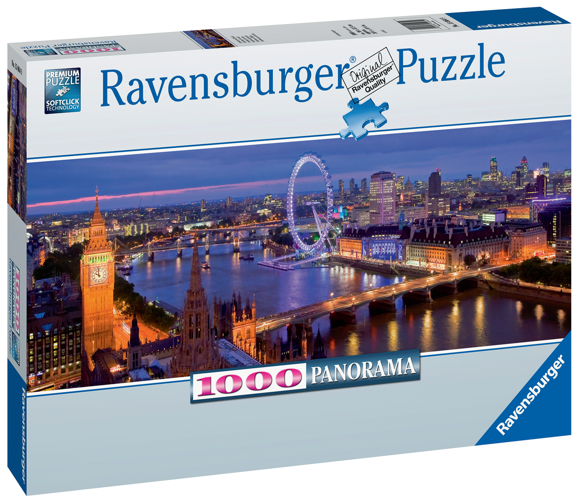 Puzzle 1000 pcs Londres Nuit Panorama
