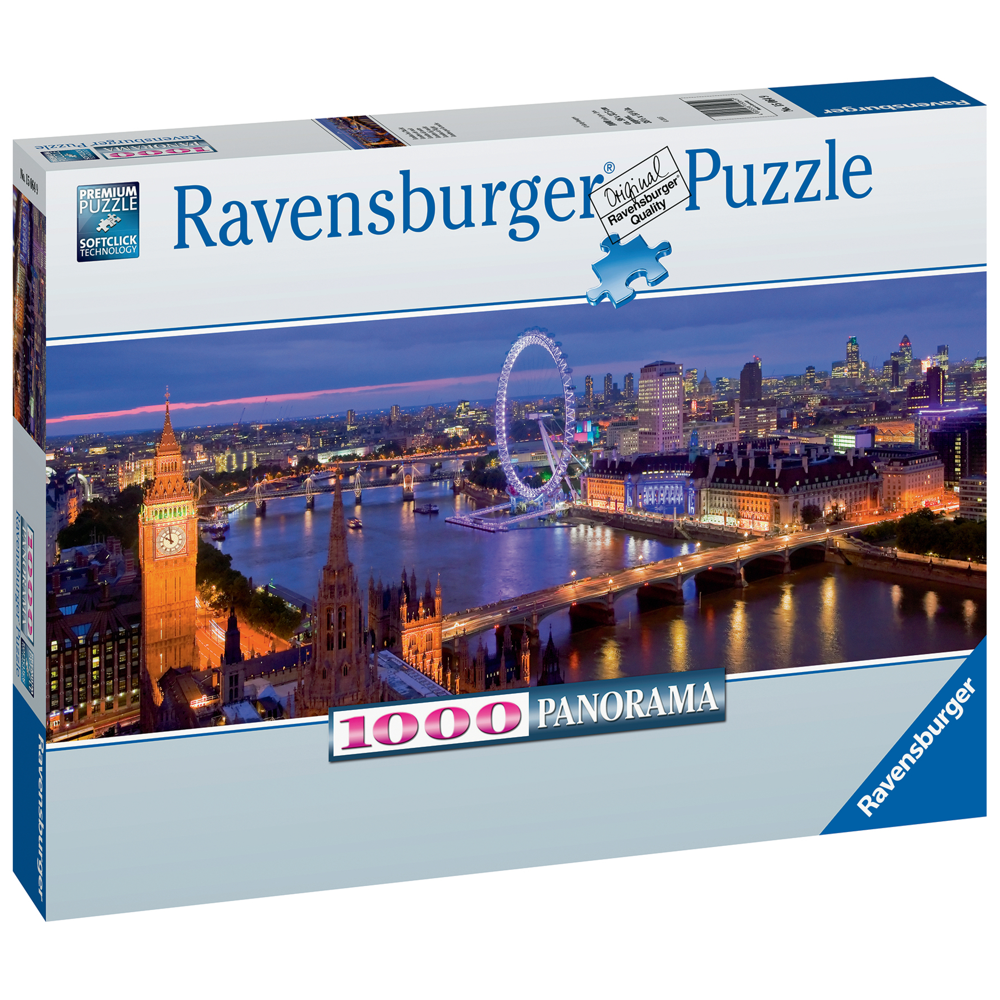 Puzzle 1000 pcs Londres Nuit Panorama