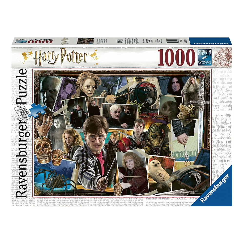 Puzzle 1000 P - Harry Potter Contre Voldemort - Wb: Harry Potter