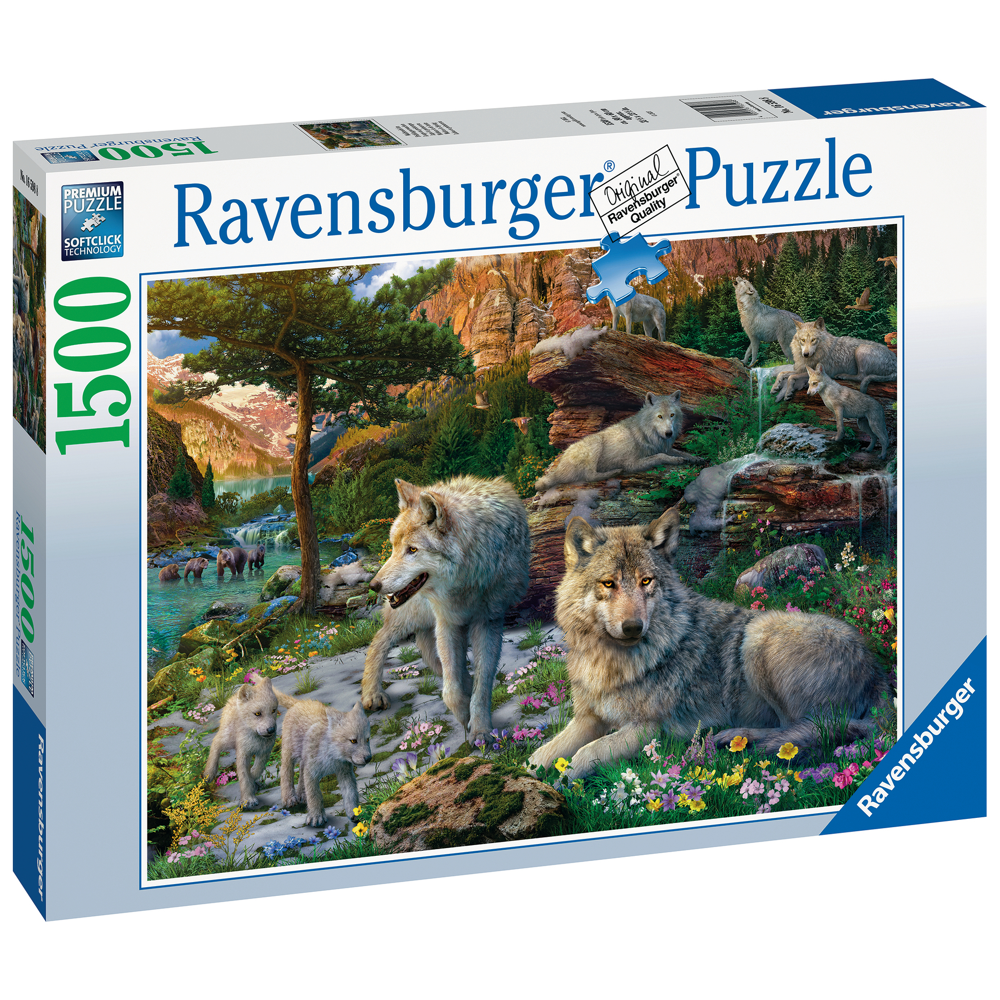 Puzzle 1500 P - Loups Au Printemps
