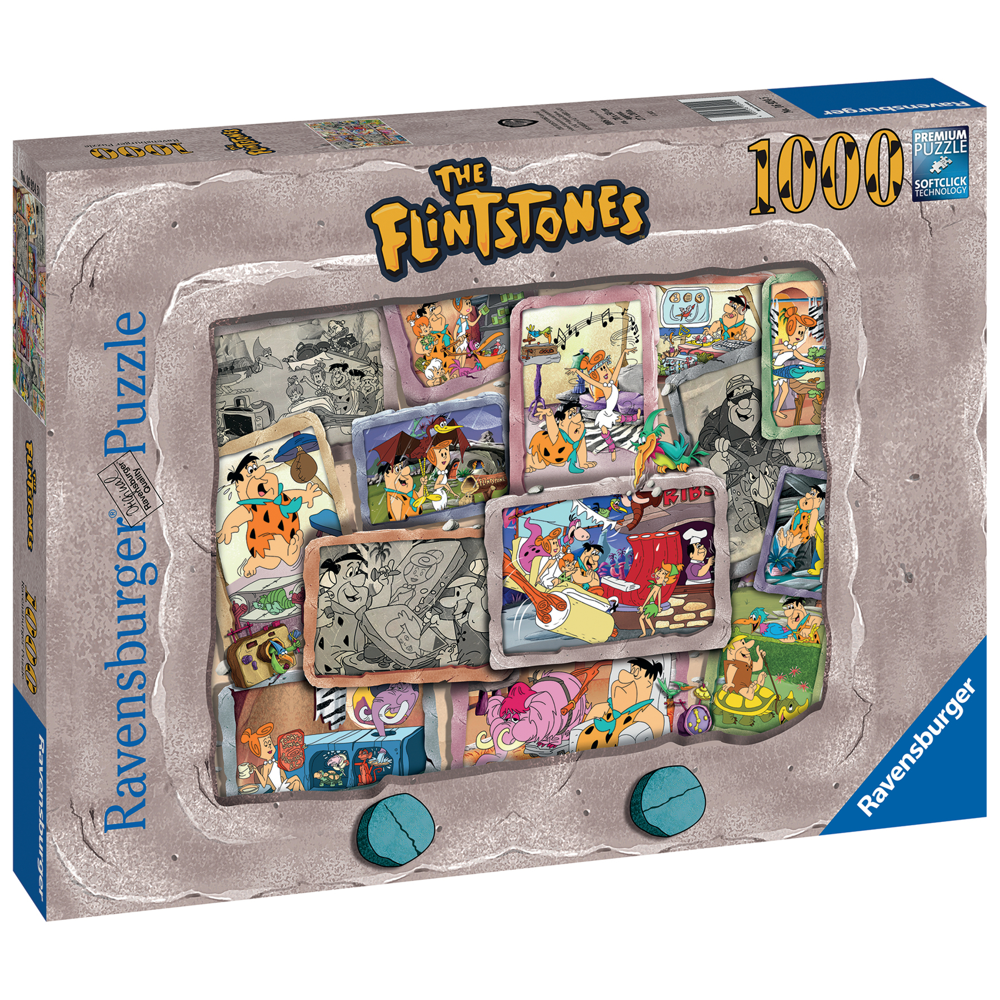 Puzzle 1000 P - Les Pierrafeu - Wb: Flintstones