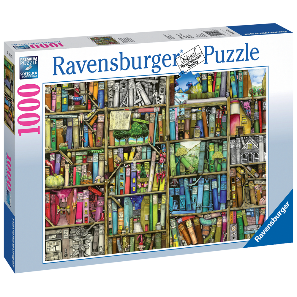 Puzzle 1000 P - Bibliothèque Magique / Colin Thompson - Colin Thompson