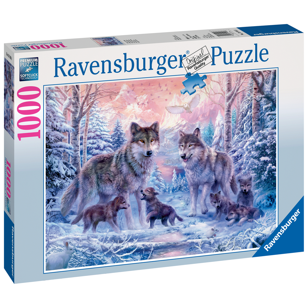 Puzzle 1000 P - Loups Arctiques