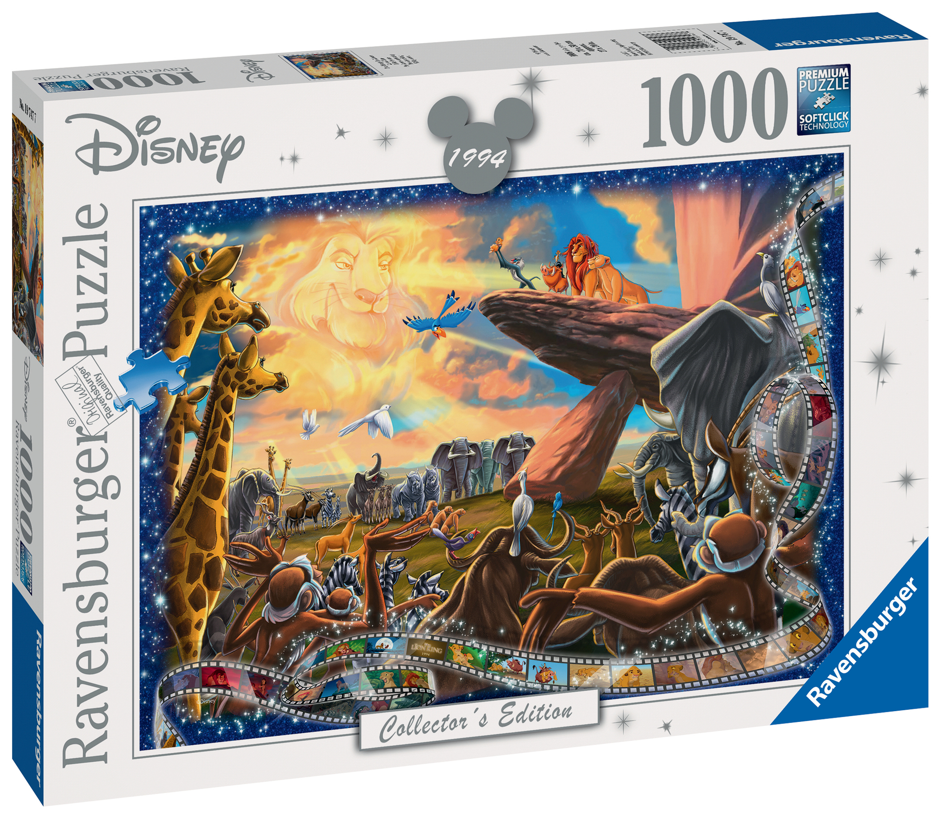 Puzzle 1000 p - Le Roi Lion (Collection Disney)