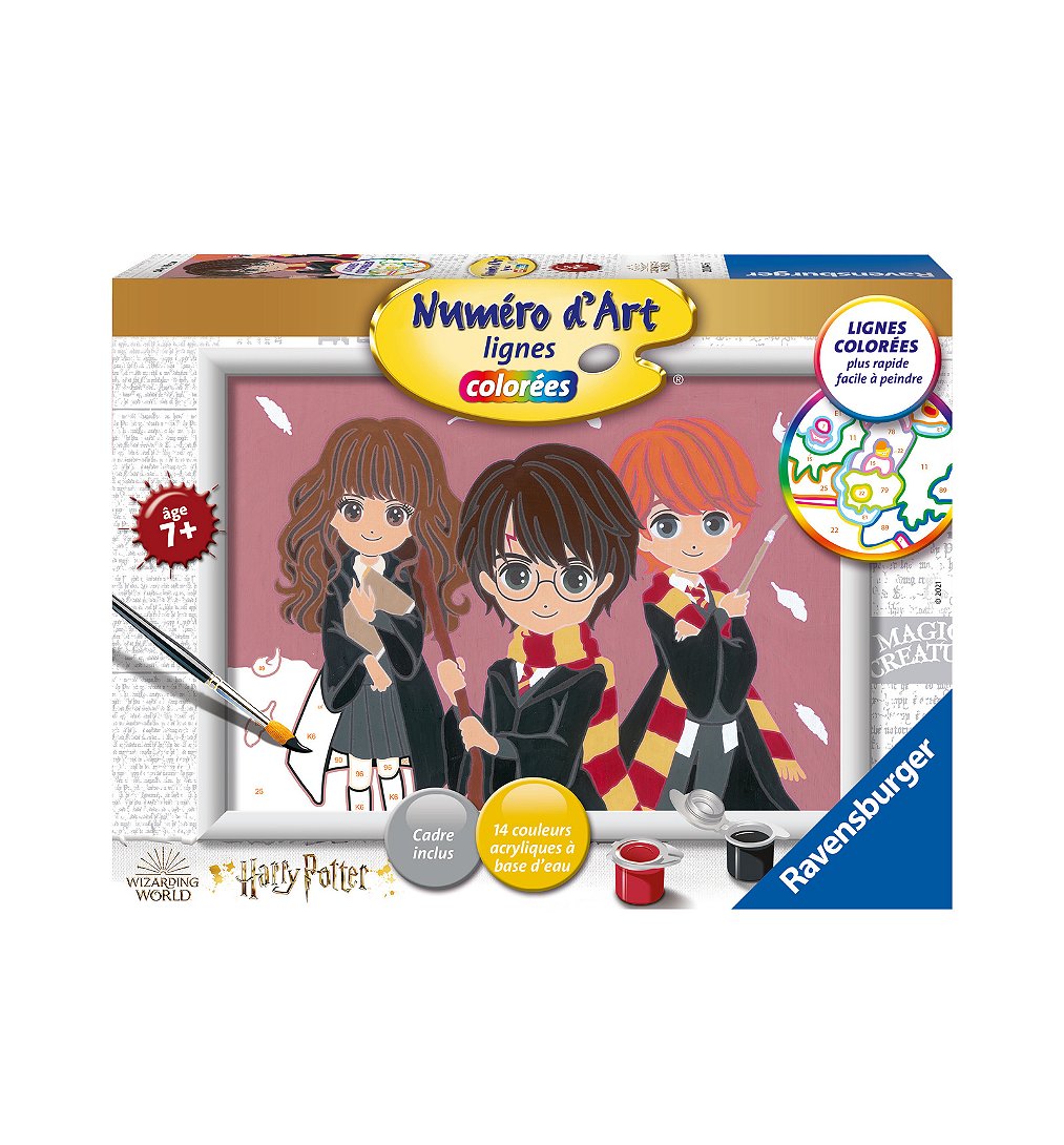 Numéro d'art - moyen - Portrait de groupe / Harry Potter