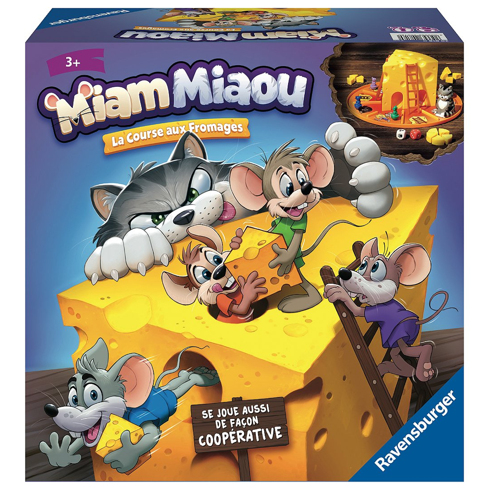 Miam Miaou - La course aux fromages !