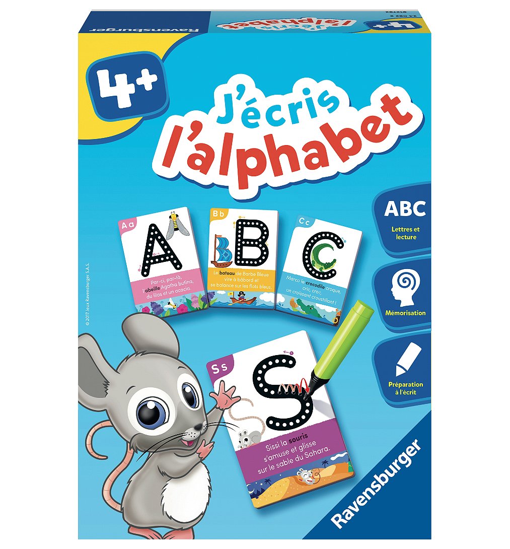 J'écris l'alphabet