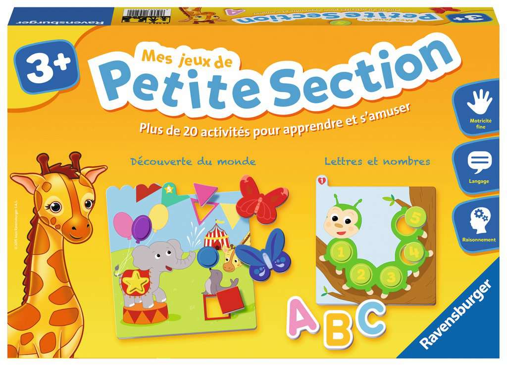 Ravensburger- Jeu Educatif- Mes jeux de petite section- 1ère année de maternelle - A partir de 3 ans