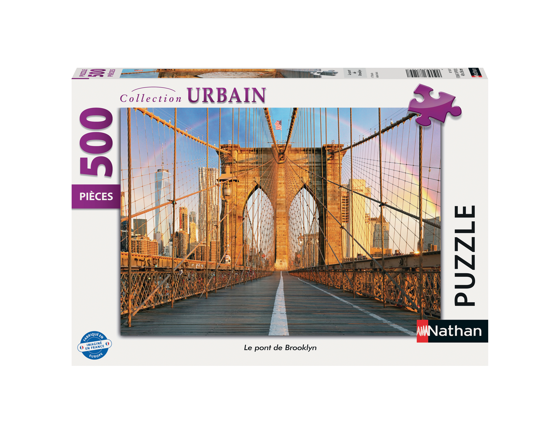 Puzzle N 500 p - Le pont de Brooklyn