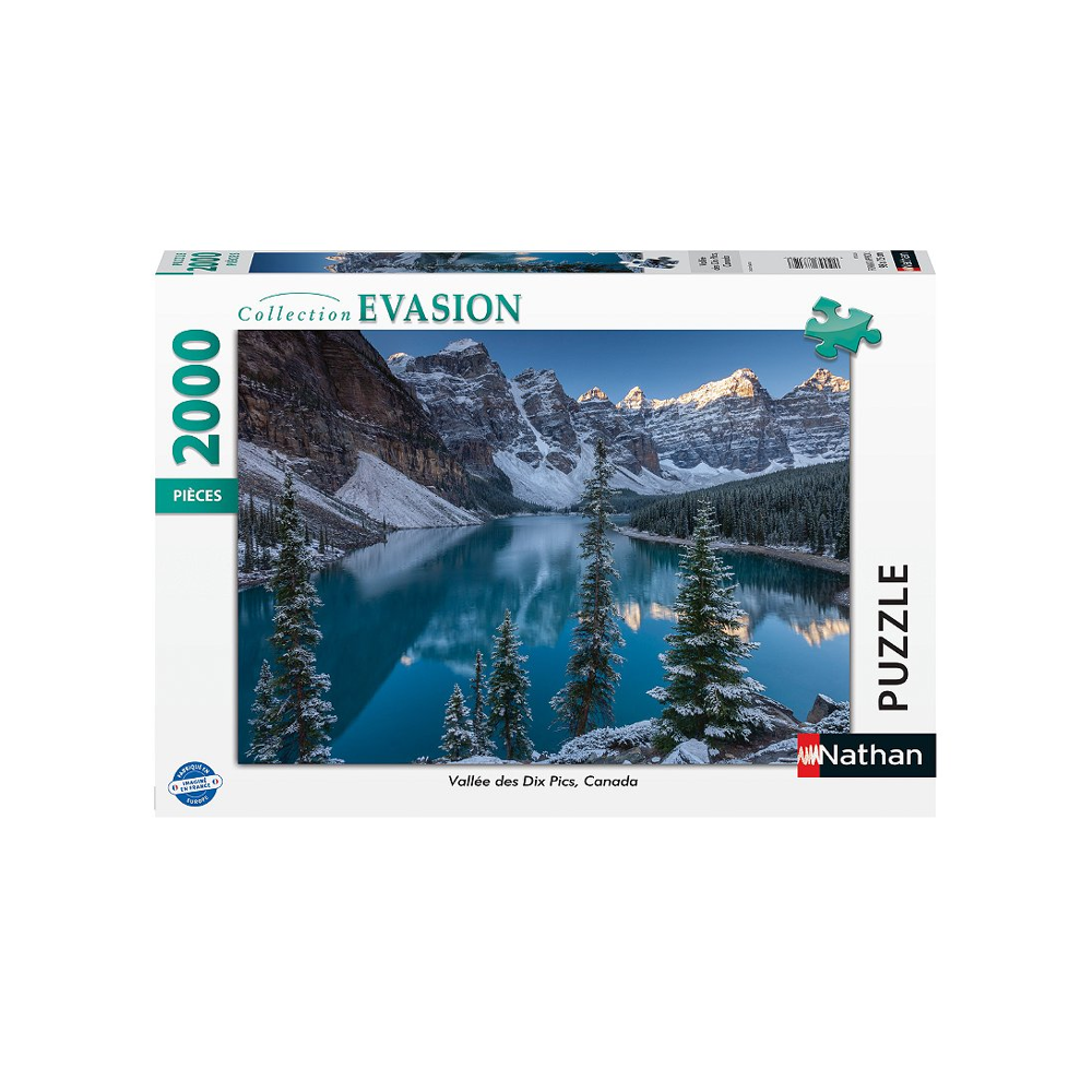 Puzzle N 2000 p - Vallée des Dix Pics, Canada