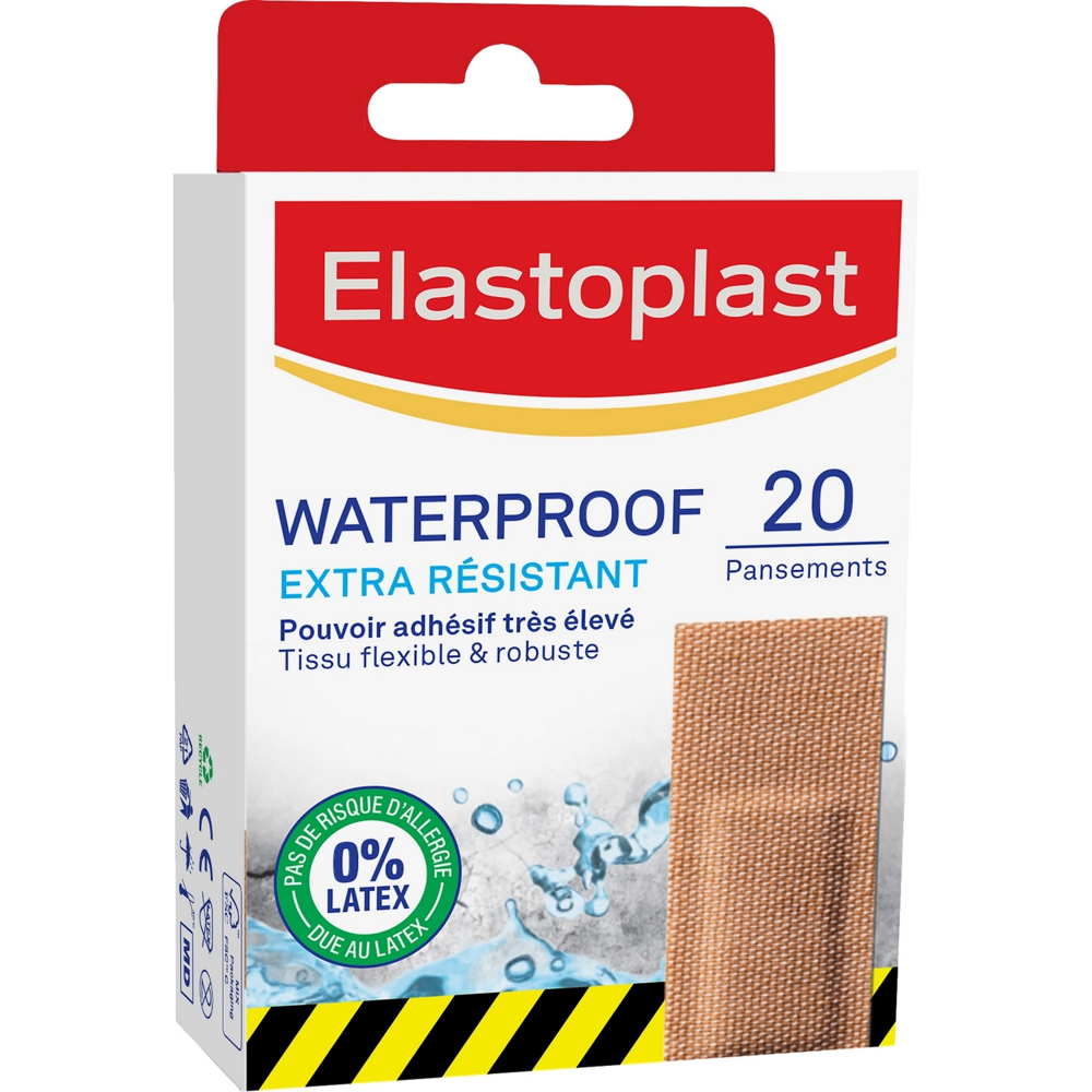 20 Pansements Extra Resistant Waterproof 76x76