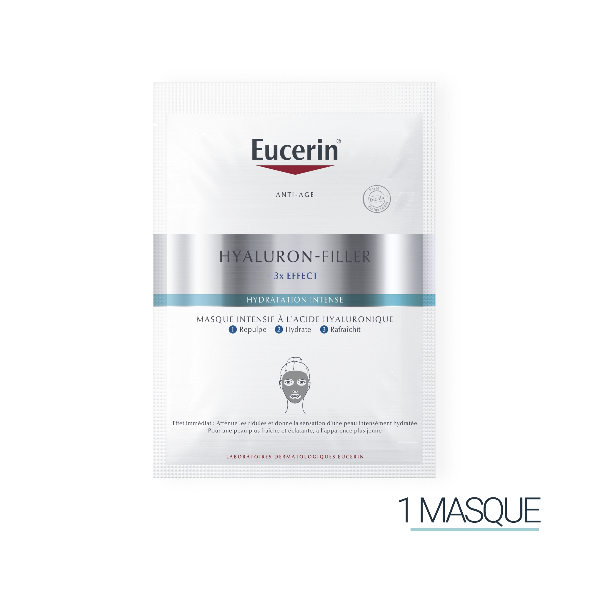 Hyaluron-Filler + 3x Effect Masque Intensif à l’acide Hyaluronique