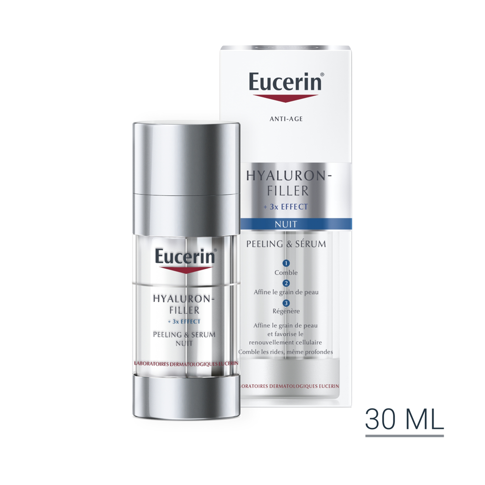Hyaluron-Filler + 3x Effect Peeling & Sérum Nuit