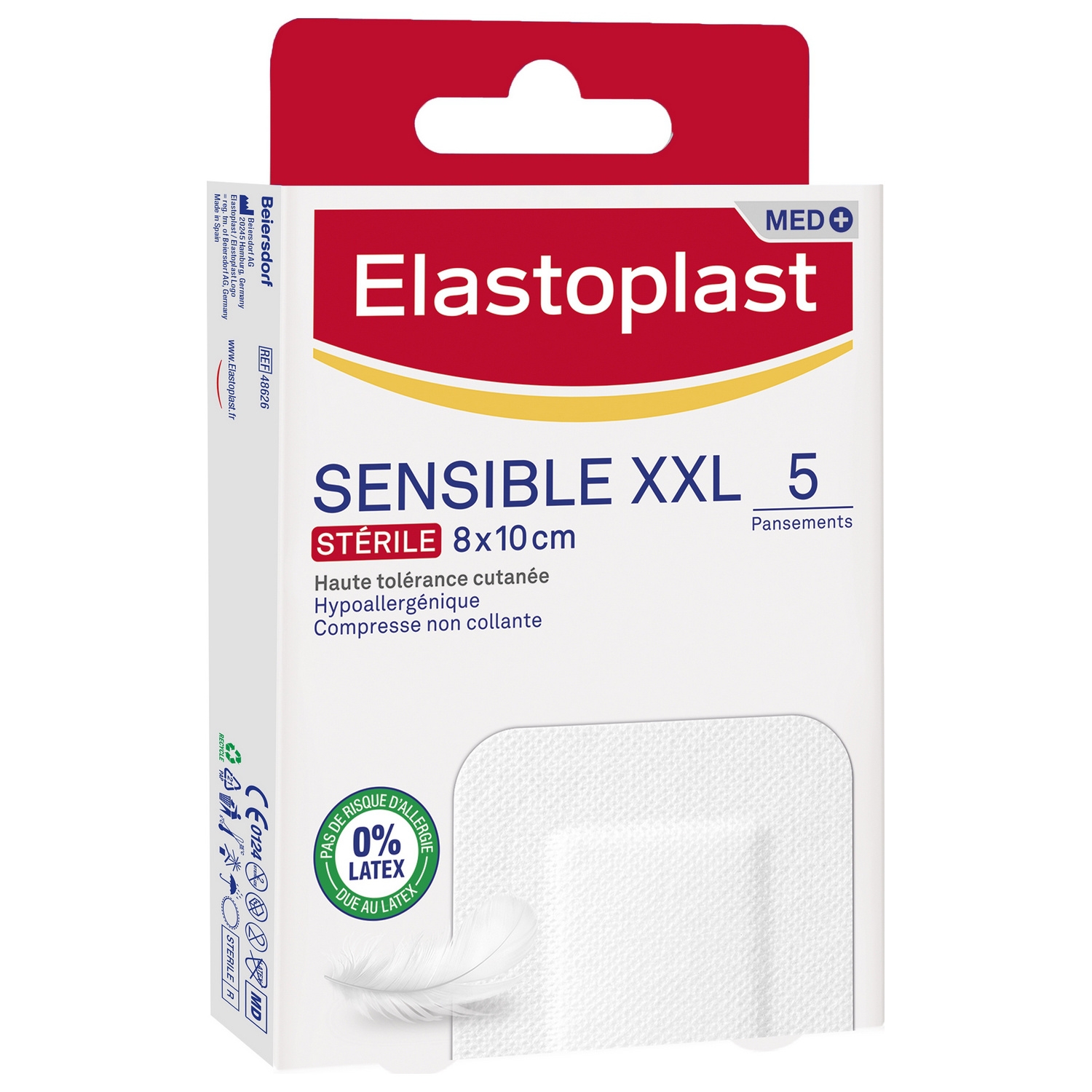 Pansements Peaux Sensibles XXL x5