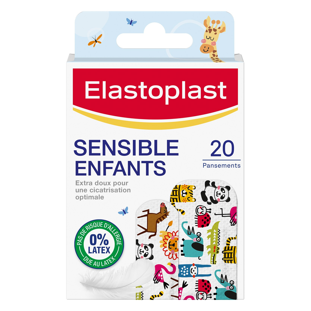 ELASTOPLAST Sensible Enfants - 20 pansements