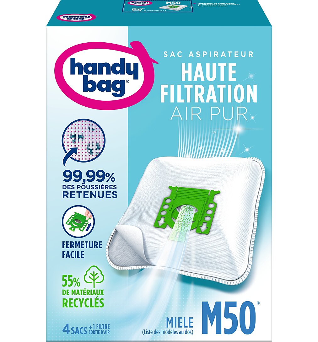 Sac aspirateur Handy Bag M50 x4 sacs