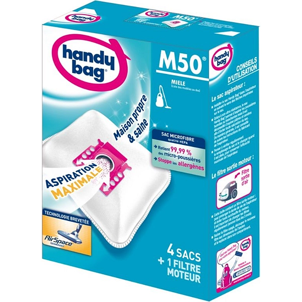 Sac aspirateur Handy Bag M50 x4 sacs