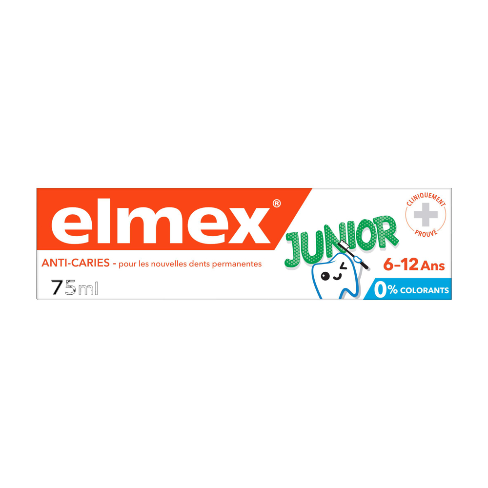 Dentifrice elmex anti-caries junior 75ml
