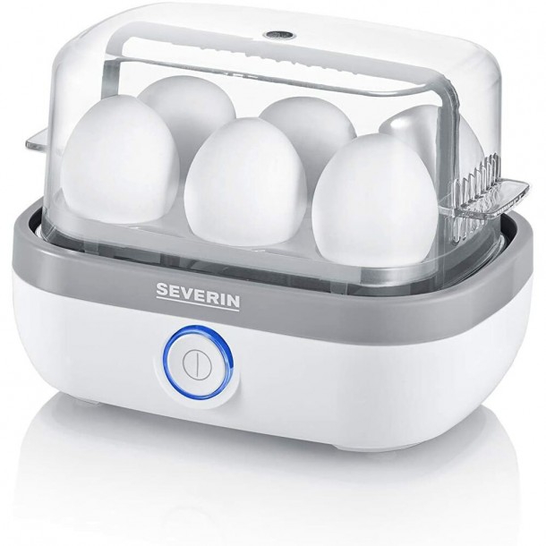 Severin EK 3164 cuiseur à œufs 6 œufs 420 W Gris, Blanc