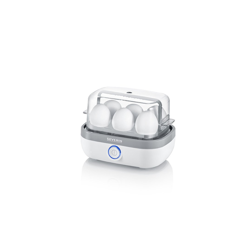 Severin EK 3164 cuiseur à œufs 6 œufs 420 W Gris, Blanc