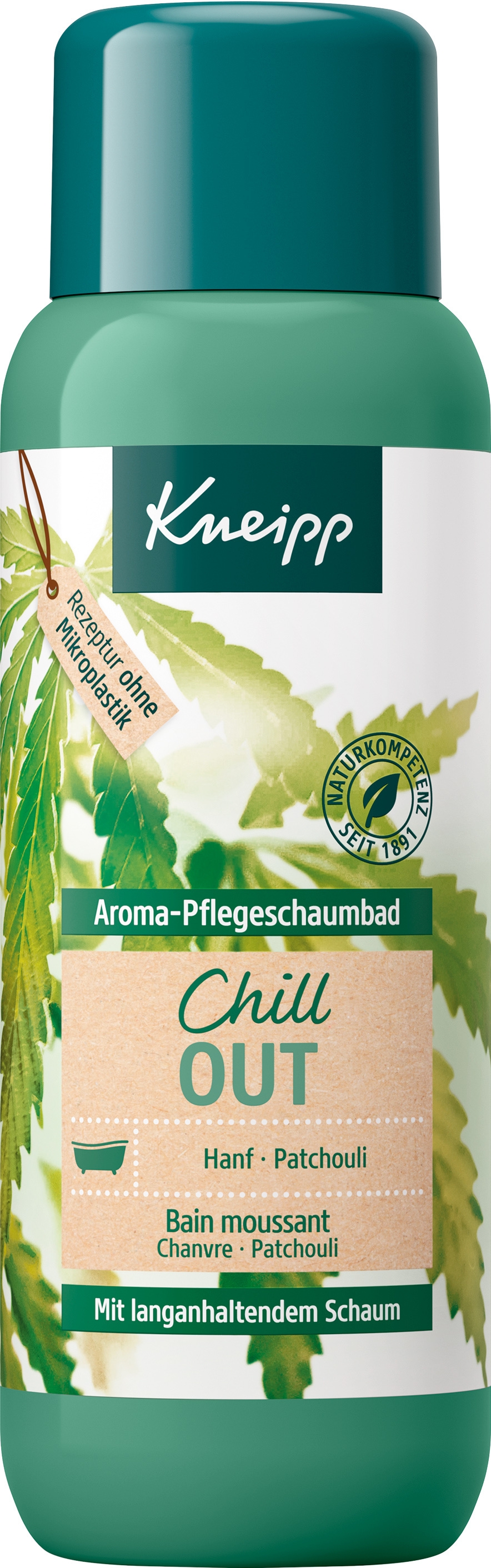 Bain moussant Chill out - chanvre / patchouli - 400 ml