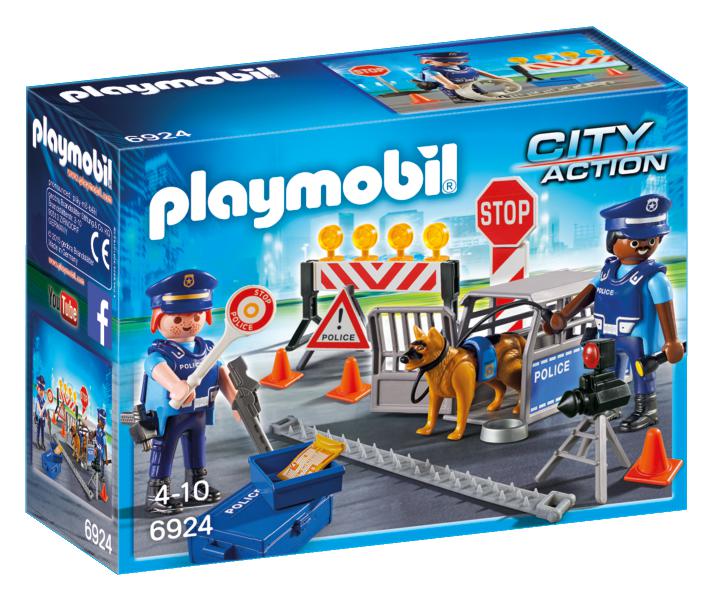 Playmobil - 6924- Barrage de police - City Action