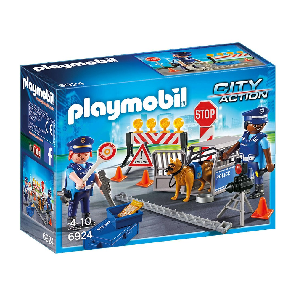Playmobil - 6924- Barrage de police - City Action