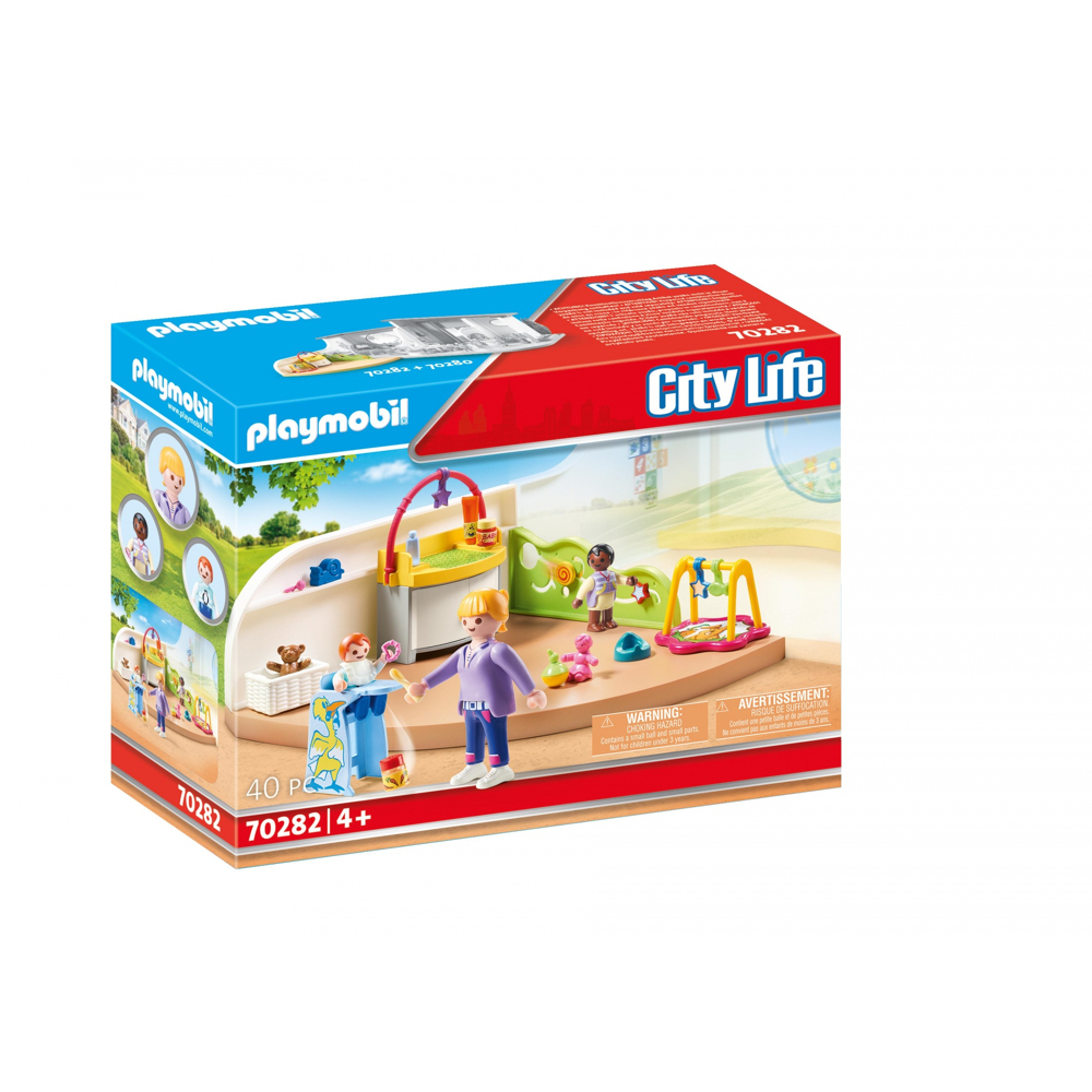 PLAYMOBIL 70282 Espace crèche pour bébés- City Life - Le centre de loisirs - enfants loisirs
