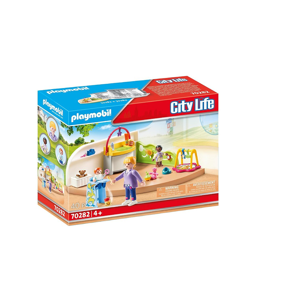 PLAYMOBIL 70282 Espace crèche pour bébés- City Life - Le centre de loisirs - enfants loisirs