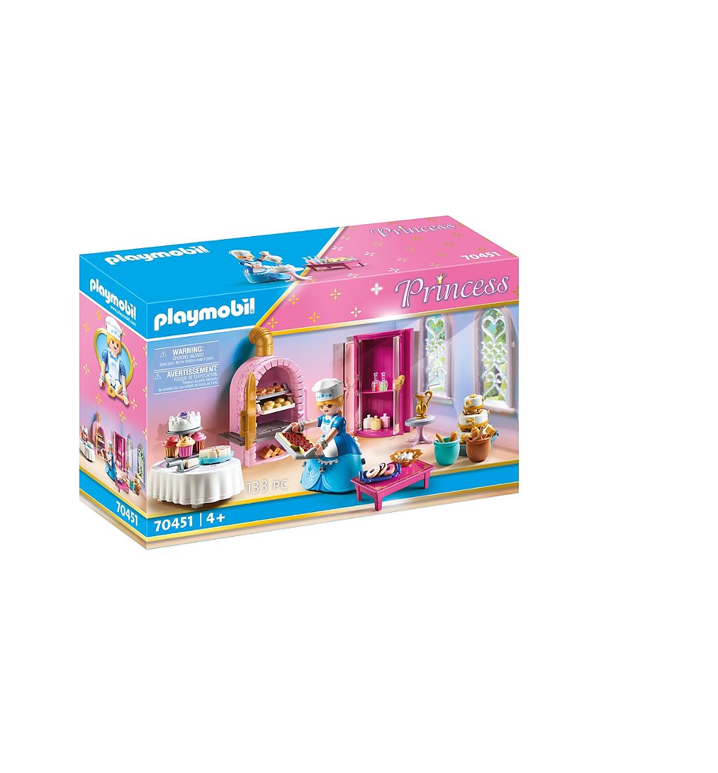 PLAYMOBIL 70451 Pâtisserie du palais- Princess - Le Palais de princesses - magique château