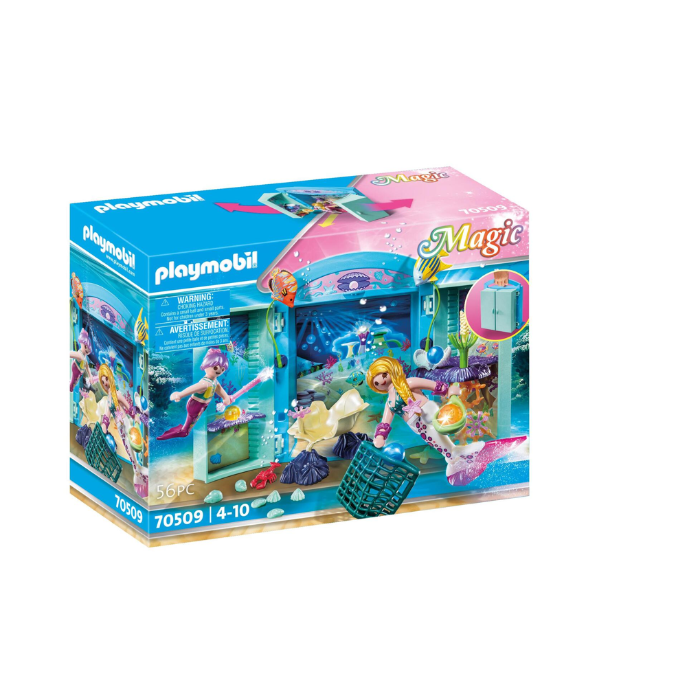 PLAYMOBIL 70509 Play Box 'Sirènes et perles'- Magic- Le Palais de princesses- idée cadeau prêt à off
