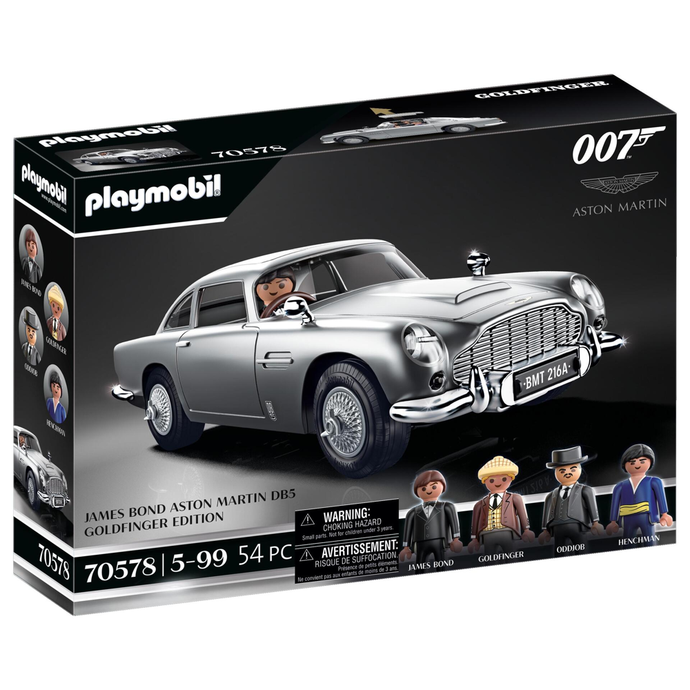 PLAYMOBIL 70578 James Bond Aston Martin DB5 – Edition Goldfinger - James Bond - Movie Cars - voiture