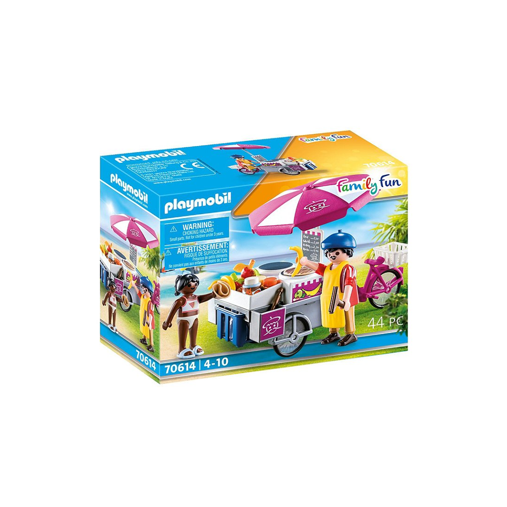 PLAYMOBIL 70614 Stand de crêpes- Family fun - Le parc aquatique - aventure famille