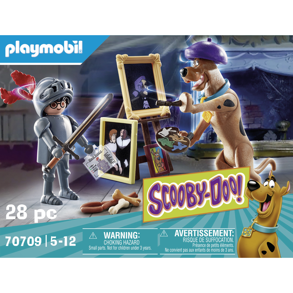 PLAYMOBIL 70709 SCOOBY-DOO avec chevalier noir- Scooby-Doo ! - aventure méchant