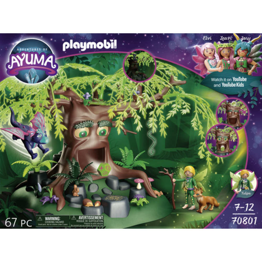 PLAYMOBIL 70801 Arbre de la sagesse- Adventures of Ayuma - Place à la magie fée