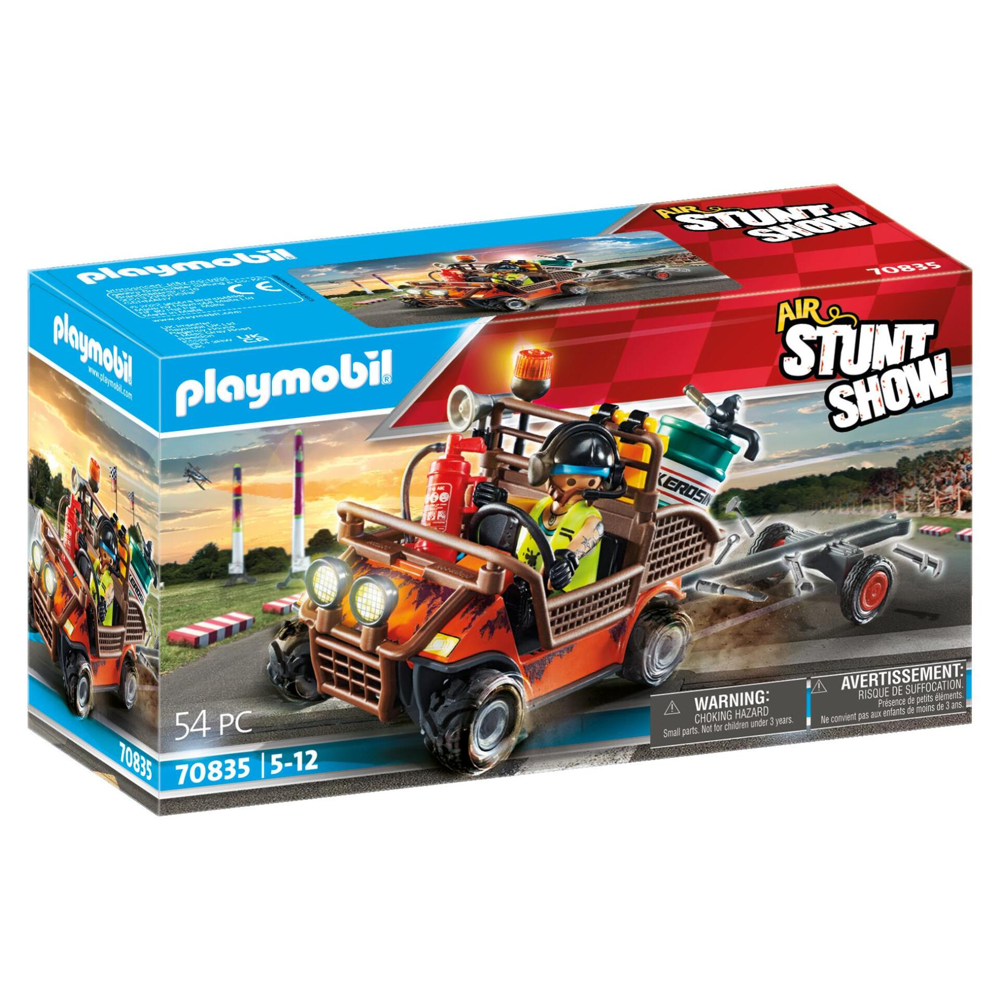 PLAYMOBIL 70835 Air Stuntshow Véhicule de réparation - Stuntshow - cascadeur spectacle
