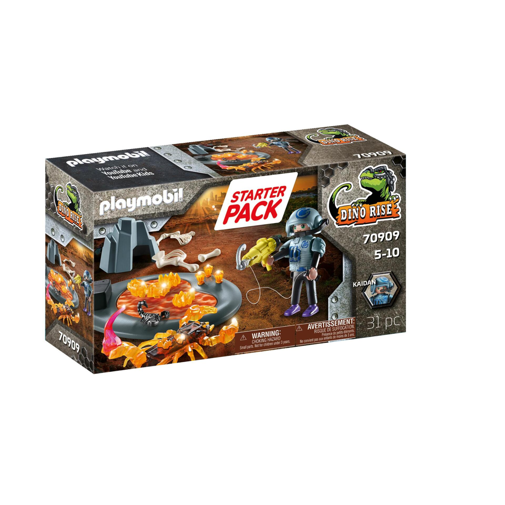 PLAYMOBIL 70909 Starter Pack Agent avec Scorpion de feu - Magic - L'espace - coffret découverte idée