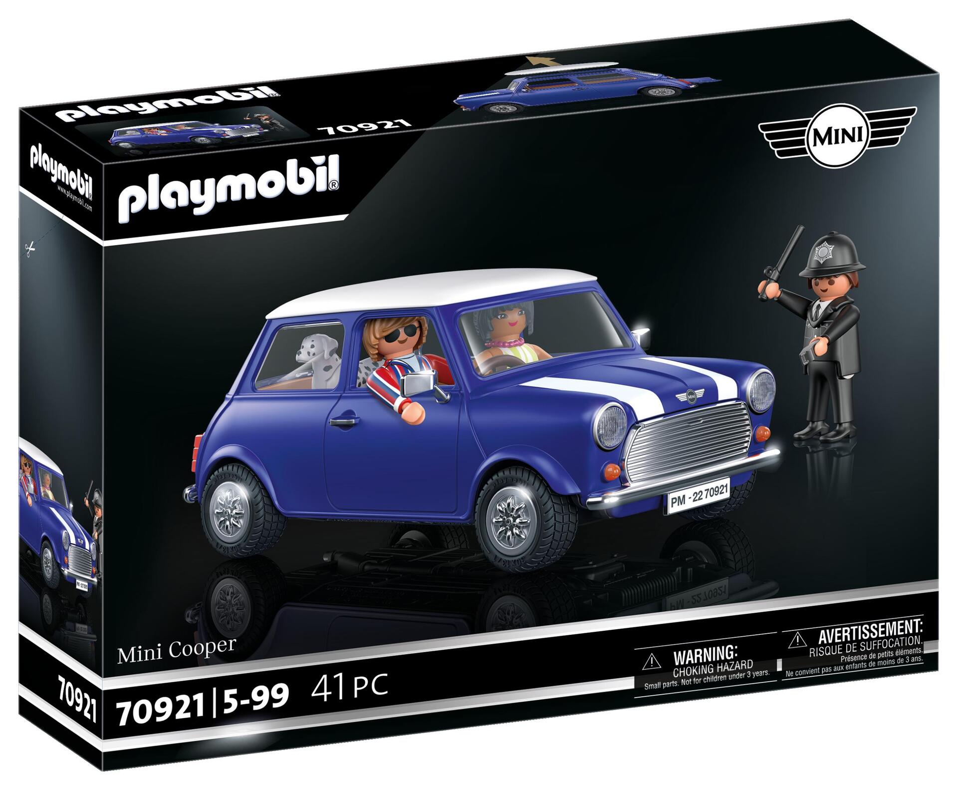 PLAYMOBIL 70921 Mini Cooper- Classic Cars - Classic Cars - voiture iconique PlaymoPourLesGrands