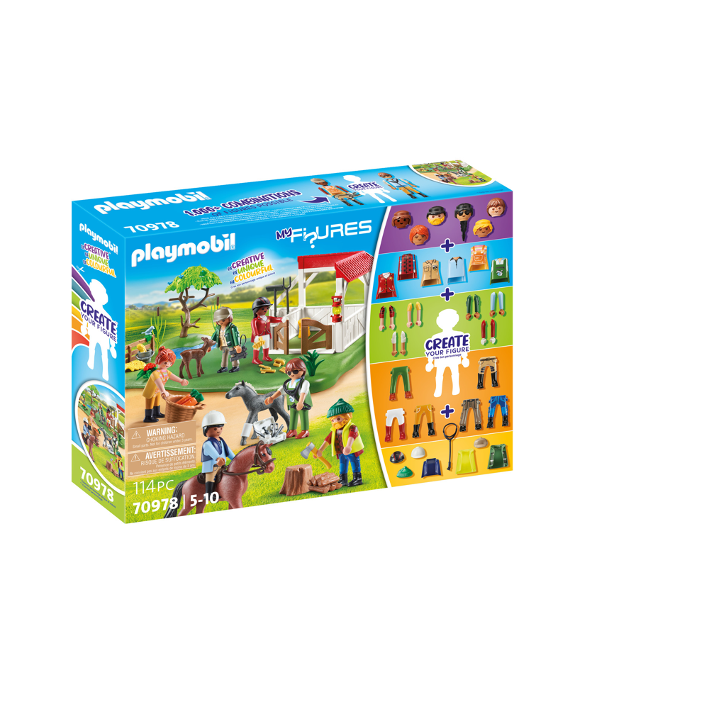 My figures ranch équestre