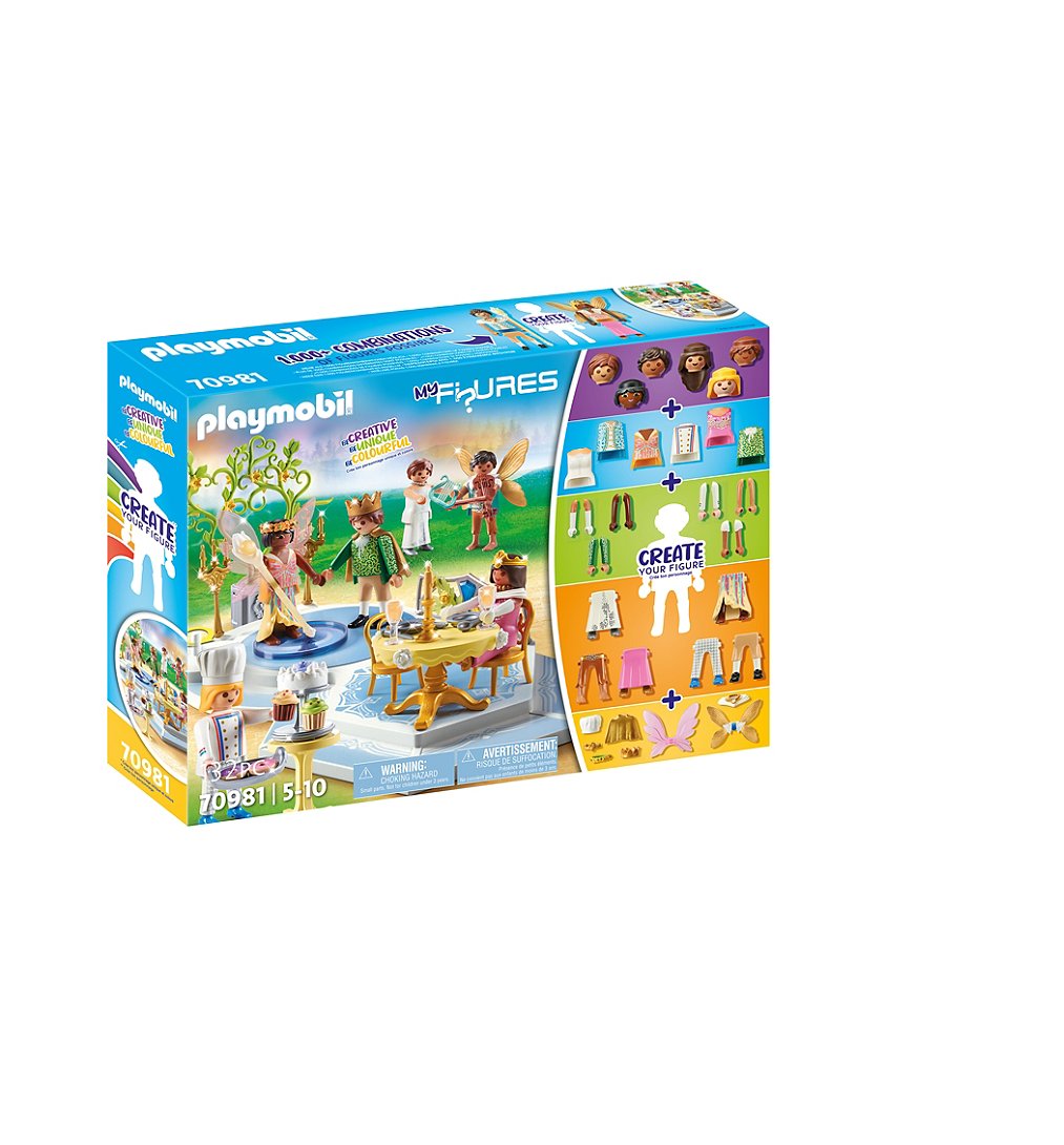 PLAYMOBIL 70981 My Figures: Bal enchanté- Figures - My Figures - Combine tes personnages Histoire & 