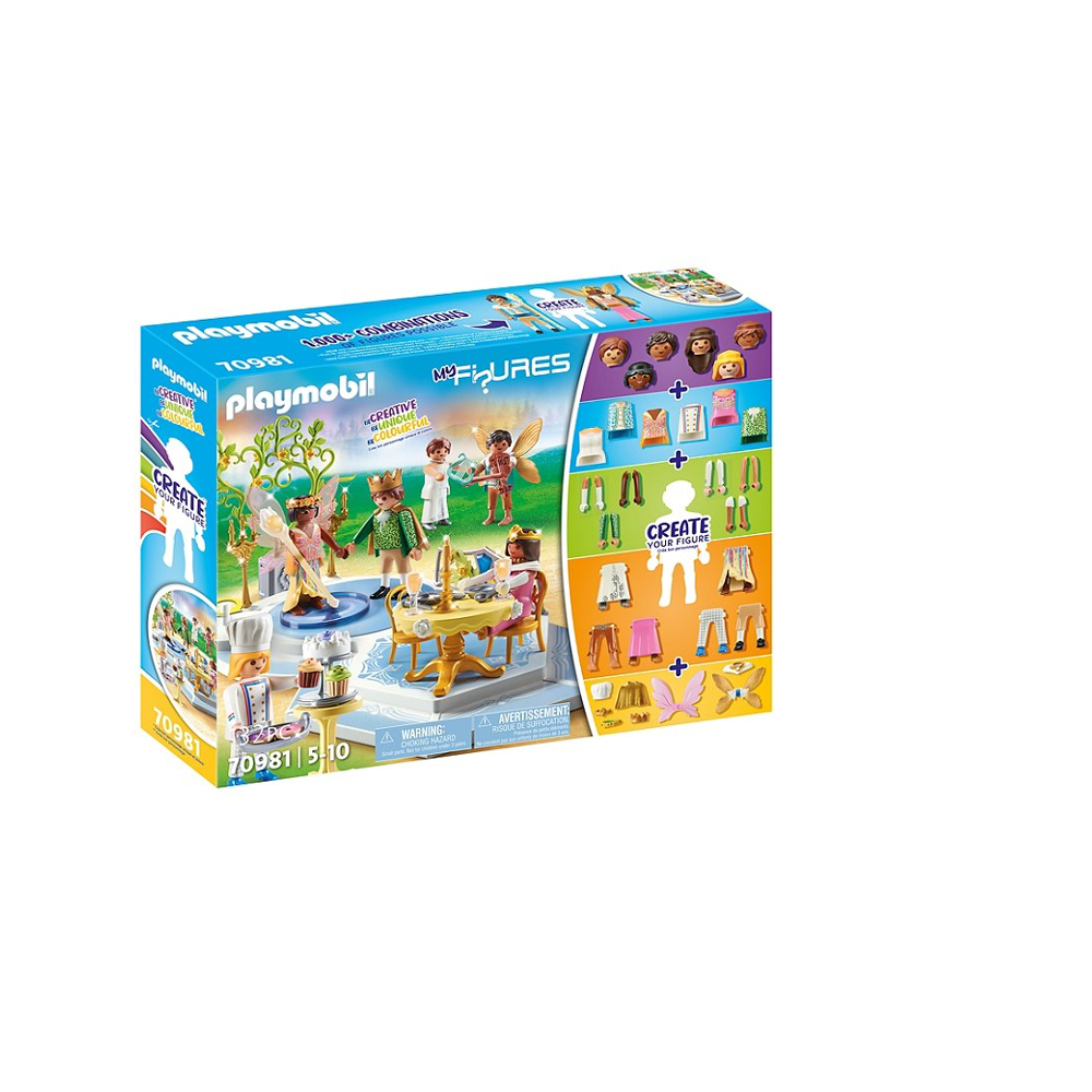 PLAYMOBIL 70981 My Figures: Bal enchanté- Figures - My Figures - Combine tes personnages Histoire &