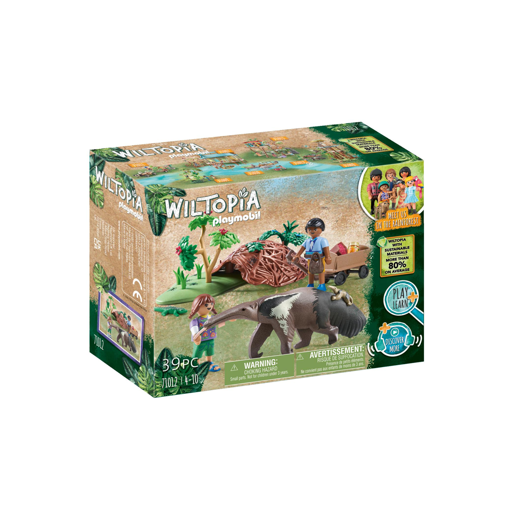 PLAYMOBIL 71012 Fourmiliers - gamme Wiltopia - avec 80% de Matériaux recyclés ou biosourcés en moyen