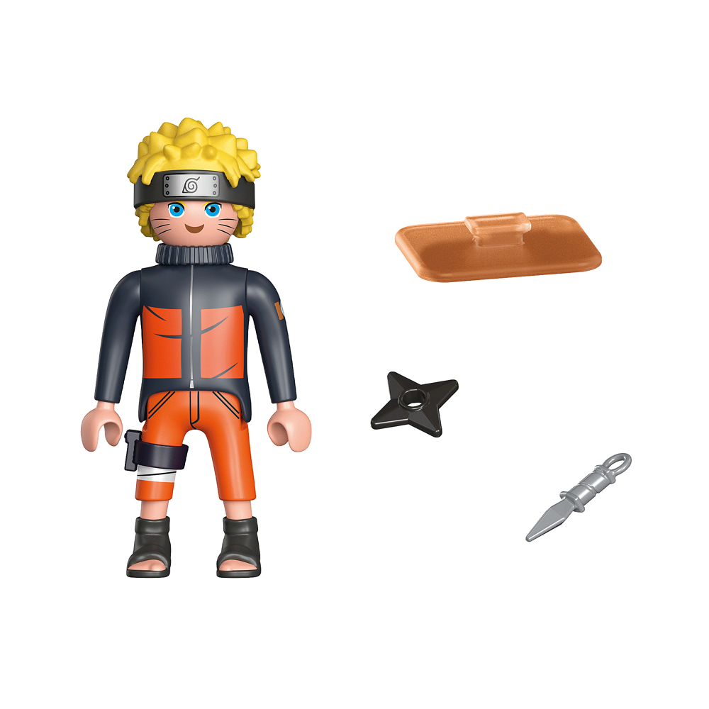 PLAYMOBIL 71096 Naruto- Shippuden - Ninja - héros issu de la série d'anime - pour reconstituer des s