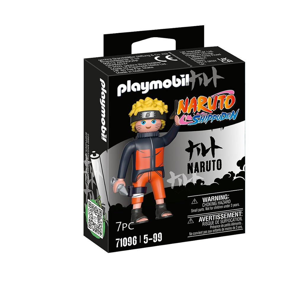 PLAYMOBIL 71096 Naruto- Shippuden - Ninja - héros issu de la série d'anime - pour reconstituer des s