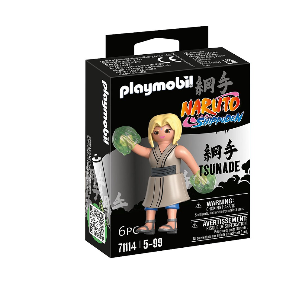 PLAYMOBIL 71114 Tsunade- Naruto - Shippuden - héros issu de la série d'anime - pour reconstituer des
