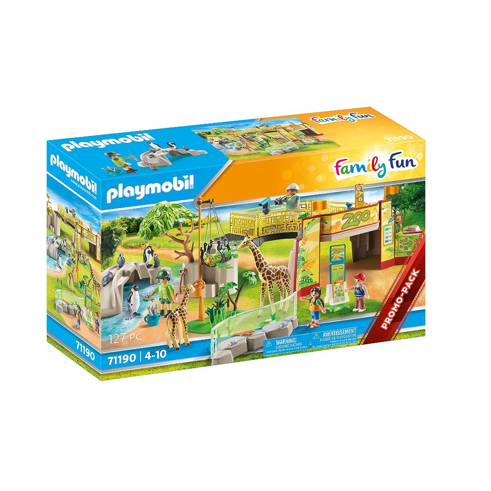 PLAYMOBIL 71190 Ménagerie - Country - Le parc animalier - Animaux sauvages