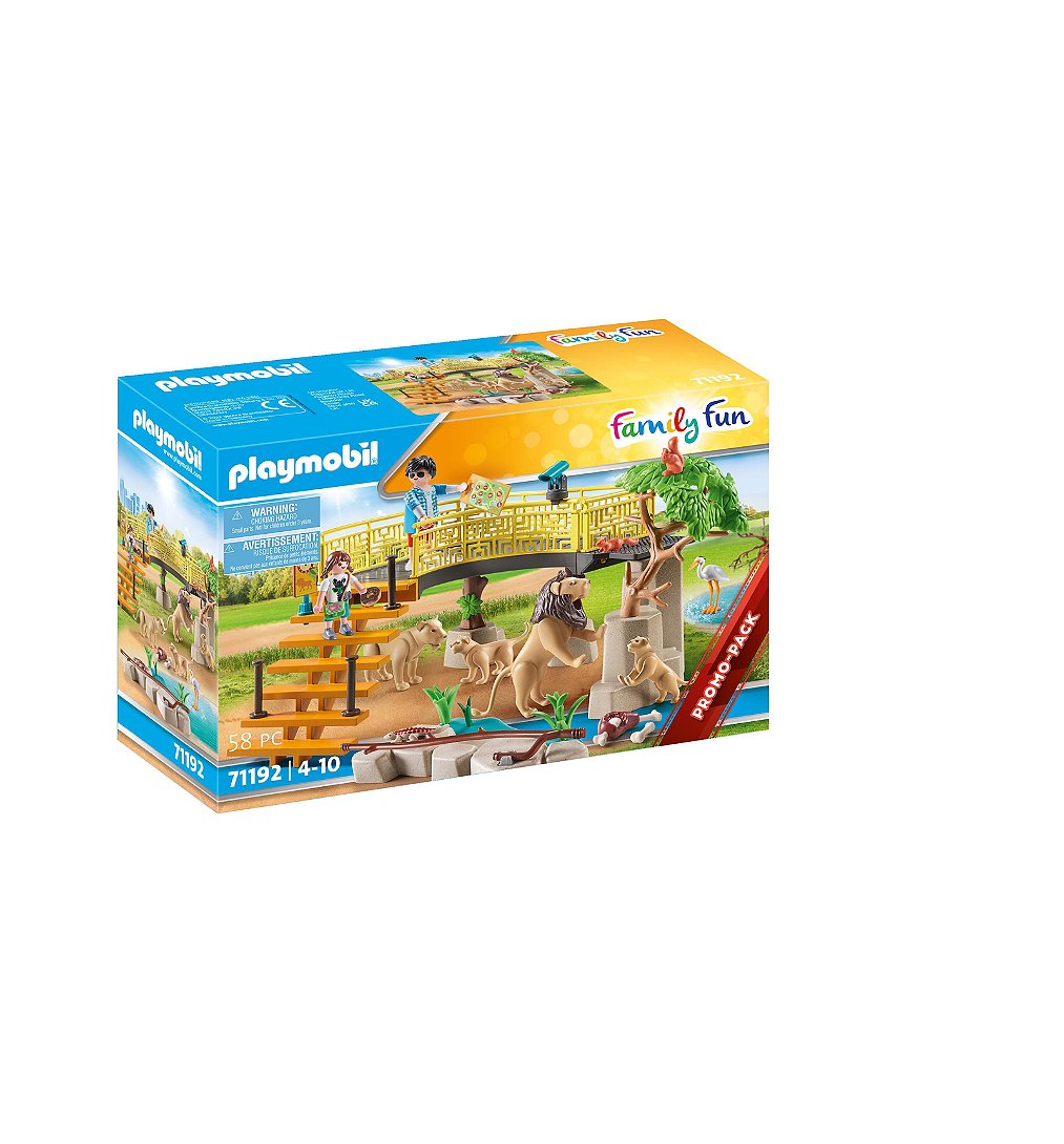 PLAYMOBIL 71192 Espace des lions- Country - Le parc animalier - Animaux de la savane