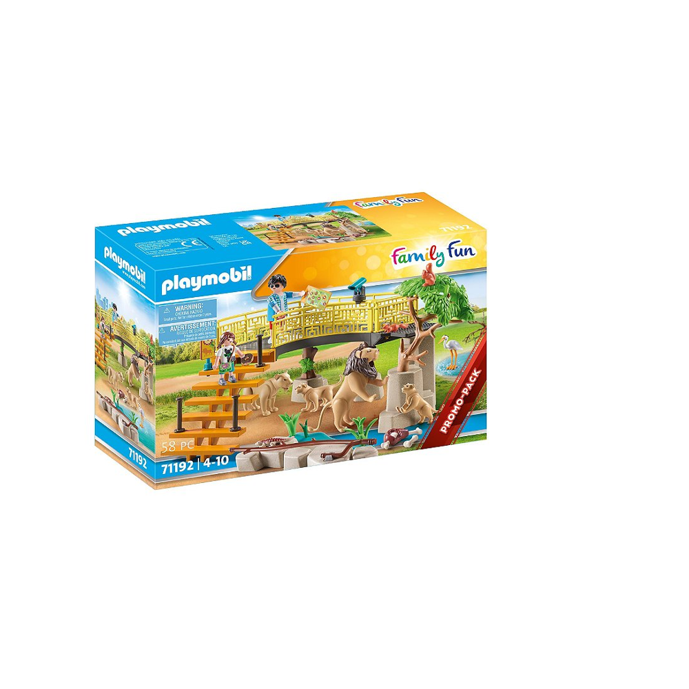 PLAYMOBIL 71192 Espace des lions- Country - Le parc animalier - Animaux de la savane