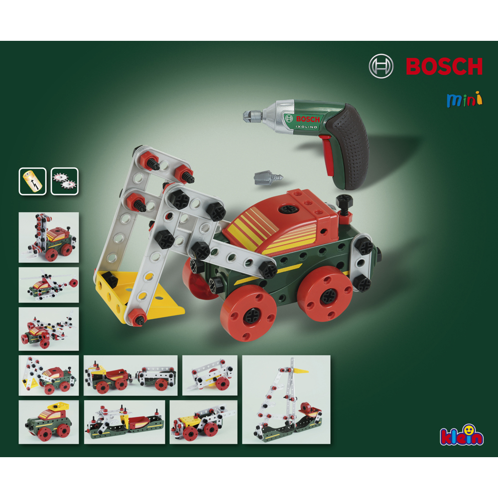 BOSCH - Set de construction Multitech avec visseuse Ixolino II